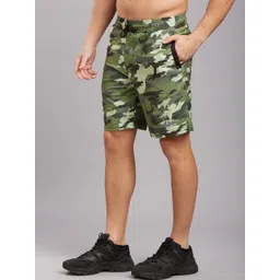 AESTHETIC NATION Men Camouflage Printed Training or Gym Sports Shorts-picture-25