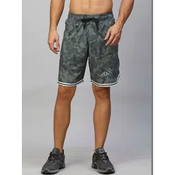AESTHETIC NATION Men Camouflage Printed Training or Gym Sports Shorts-picture-21