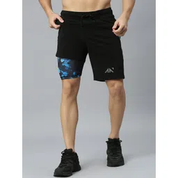 AESTHETIC NATION Men Slim Fit Rapid Dry Sports Shorts-picture-23