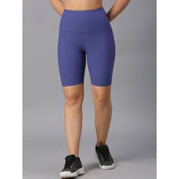 AESTHETIC NATION Women Slim Fit Mid-Rise Training or Gym Sports Shorts-Dri-FIT-picture-21