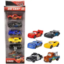 aexoniz toys 6 Piece Cars McQueen Matel Diecast Model Vehicle-picture-39