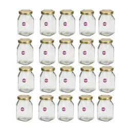 afast Set of 20 Versatile Glass Container Jars with Lids-picture-16