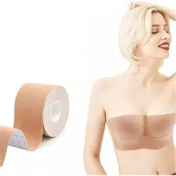 affitude auto Boob Tape Breast Lift Tape for Contour Lift & Fashion Boobytape Athletic Tape for Breasts Body Tape for Lift & Push up in All Clothing Fabric Dress Types Waterproof Sweatproof Invisible. (5X5)-picture-56