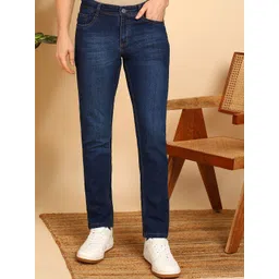 AFLASH Men Mid-Rise Stretchable Jeans-picture-10
