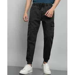 aflash x ag Men Mid-Rise Joggers with Drawstring Waist-picture-32