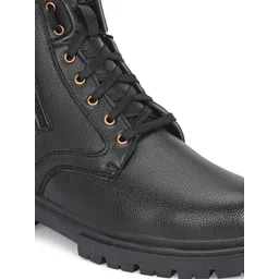 AfroJack Men Block-Heeled High Top Boots image 3