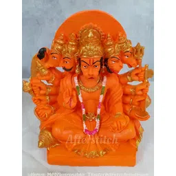 Afterstitch Orange Religious Idol Showpiece-picture-6