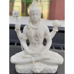 Afterstitch White Religious Idol Showpiece-picture-19