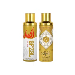 Afzal Set Of 2 Ala Rasi & Al Naaem Perfume Spray -200ml Each-picture-32