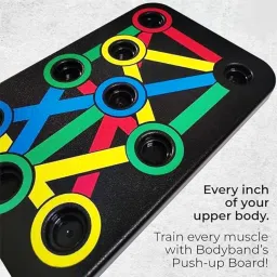 AG LIFESTYLE PRODUCTS Push Up Board 15 in 1 Push Up Board Fitness Equipment Home Gym Equipment For Men Women Push Up Stand Exercise Equipment with FREE 1 Wrist Band And 1 Hand Gripper image 3