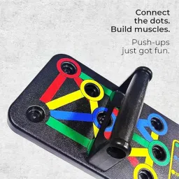 AG LIFESTYLE PRODUCTS Push Up Board 15 in 1 Push Up Board Fitness Equipment Home Gym Equipment For Men Women Push Up Stand Exercise Equipment with FREE 1 Wrist Band And 1 Hand Gripper image 2