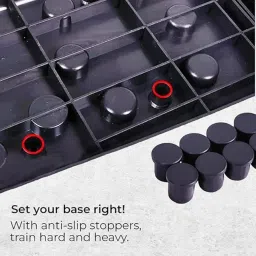 AG LIFESTYLE PRODUCTS Push Up Board 15 in 1 Push Up Board Fitness Equipment Home Gym Equipment For Men Women Push Up Stand Exercise Equipment with FREE 1 Wrist Band And 1 Hand Gripper image 5