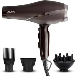AGARO HD-1120 2000W AC Professional Hair Dryer with Comb, Concentrator & Diffuser Nozzles, Hot & Cold Air, 2 Speed & 3 Temperature Settings with Cool Shot, Hair Dryer & Blower for Men & Women-picture-39