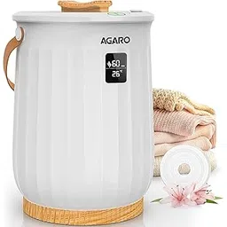 AGARO Regency Towel Warmer, 400W, Towel Warmer Bucket, Towel Warmers for Bathroom, Auto Shut Off, Warms Up to Two Oversized Towels, Bathrobes, White-picture-15