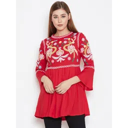 AGARU Embroidered Top-picture-28