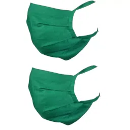 Agarwals Surgical Cotton Face Mask Green, AS - NTM - 266 (Pack of 2)-picture-22