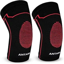 Antara AGEasy (Max Group) Kneecap for Men & Women | Knee Support for Gym, Sports & Pain Relief | 4-Way Stretch, Anti-Slip, Inner Cotton Lining for Comfort | Knee Sleeves for Squats, Running & Cycling (L, Comfort Stretch Pro)-image-15