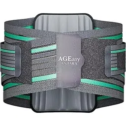 AGEasy (Max Group Comfort Contoured LS Waist Belt | Lumbar Support Belt for Back Pain Relief & Posture Correction | Back Support Belt with Gel Padding for Men & Women-image-8