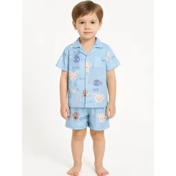 AGGARWAL SALES Unisex Kids Printed Shirt with Shorts-picture-56