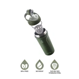 AGIS Green Single Stainless Steel Solid Water Bottle image 3