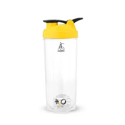 AGIS Yellow & White Single Plastic Solid Water Bottle-picture-11