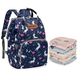 agroculture Premium Diaper Backpack with 1 Baby Towel | Waterproof & Travel-Friendly Combo Baby Diaper bag & Soft Baby Towel-picture-21