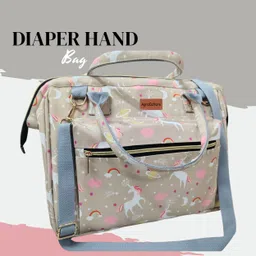 agroculture Premium Baby Diaper Handbag 3-in-1 Carrying Styles with Insulated Bottle Pockets Diaper Sling bag Newborn Diaper Organiser Bag image 1