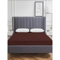 AGS ACTIVE Brown Cotton Water Resistant Mattress Protector-picture-13