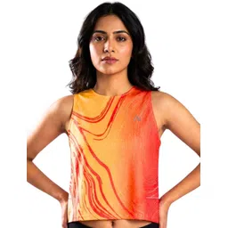 aguante Women Solid Round Neck Polyester Multicolor T-Shirt-picture-1