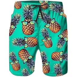 ahegao Men's Swim Trunks Quick Dry 3D Printed Beach Board Shorts with Pockets Cool Mesh Lining Bathing Suits-picture-54