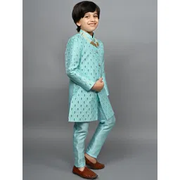 ahhaaaa Boys Embellished Sherwani Set image 5