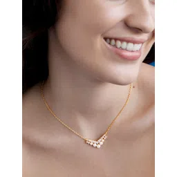 AIKA BY MINUTIAE Brass Gold-Plated Necklace-picture-10