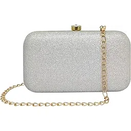 ailtino Evening Clutch Purse with Chain Strap, Glitter, Crystal Clasp, Formal, Party, Casual, Wedding Bag for Women & Girls-picture-32
