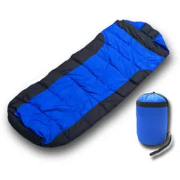 15°C to 25°C Sleeping Bag For Camping and Traveling (Blue,1kg) Mummy Sleeping Bag-image-35