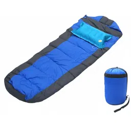 15°C to 25°C Sleeping Bag For Camping and Traveling (Blue,1kg) Mummy Sleeping Bag-image-43