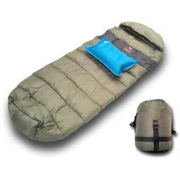 aim emporium Heavy Winter with Cotton Fiber With Air Pillow mummy Shape Sleeping Bag-picture-20