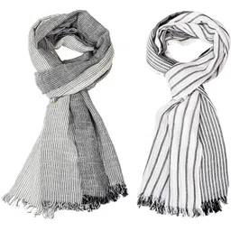 aimee Striped Pure Cotton Men Multicolor Stole-picture-35