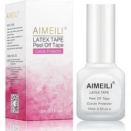 AIMEILI Liquid Latex Peel Off Tape Cuticle Guard Polish Barrier Skin Protector for Nail Art 15 ML 0.5 Fl Oz-picture-54