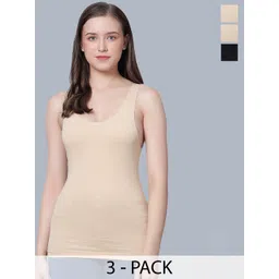 Aimly Pack Of 3 Non Padded Camisoles-picture-13