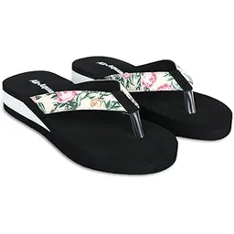 air - aqua Airaqua Women’s EVA Slippers for Daily Use | Stylish Lightweight Flip Flops & Heels for Girls | Soft Bathroom, Home, Travel Slippers | Anti-Slip Comfortable Footwear for Ladies(BK)-picture-27