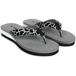 air - aqua Airaqua Women’s EVA Slippers for Daily Use | Stylish Lightweight Flip Flops & Heels for Girls | Soft Bathroom, Home, Travel Slippers | Anti-Slip Comfortable Footwear for Ladies(GREY)-picture-24