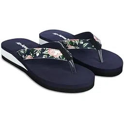 air - aqua Airaqua Women’s EVA Slippers for Daily Use | Stylish Lightweight Flip Flops & Heels for Girls | Soft Bathroom, Home, Travel Slippers | Anti-Slip Comfortable Footwear for Ladies(NAVY)-picture-29