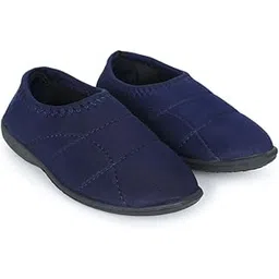 air - aqua Airaqua Womens Slip On Walking Shoes for Daily Use/Lightweight Running Trainers/Comfortable Winter Bellies/Gym Training Casual Sports Footwear for Girls(Navy)-picture-17