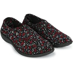 air - aqua Airaqua Womens Slip On Walking Shoes for Daily Use/Lightweight Running Trainers/Comfortable Winter Bellies/Gym Training Casual Sports Footwear for Girls(p_55)-picture-10