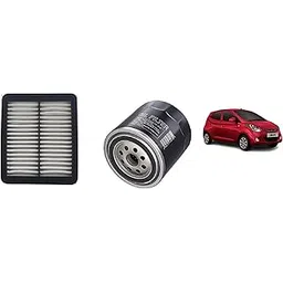 Air Filter Oil Filter For HYUNDAI EON 2011 2012 2013 2014 (Pack of 2)-picture-22
