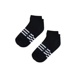 AIR GARB Pack of 2 Striped Low Ankle Cushioned Cotton Socks-picture-24