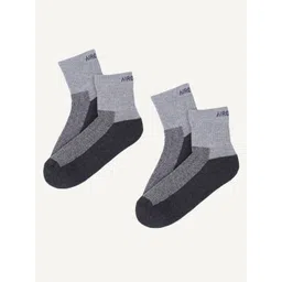 AIR GARB Unisex Pack Of 2 Colorblocked Soft And Breathable Above Ankle Length Socks-picture-22