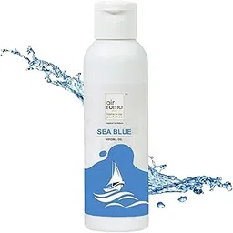 AIR-ROMA Pure, Natural and Undiluted Aroma Diffuser Oil (100ml, Sea Blue) Home Fragrance, Aromatherapy, Helps in Concentration & Meditation-picture-32