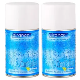 Airance 250 ml Each Cool Splash Fragrance Automatic Room Freshener Perfume Spray Aroma Refill (Pack of 2)-image-43