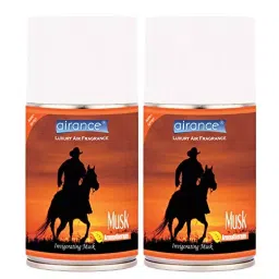 Airance 250 ml Each Musk Fragrance Automatic Room Freshener Refill Perfume Spray (Pack of 2)-image-46